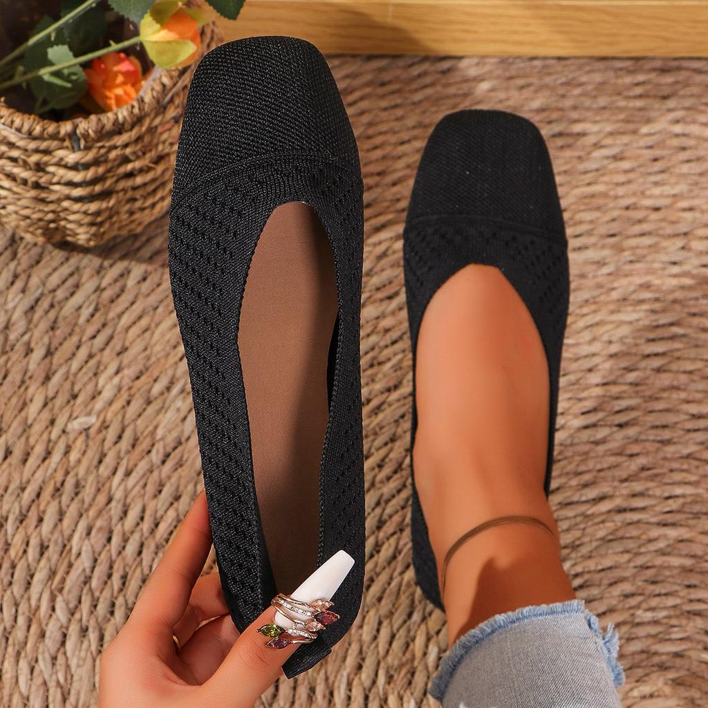 New Mesh Knitting Loafers Shoes Women Flats Sport Shoes Casual Sneakers Summer New Walking Running Cozy Zapatos Mujer