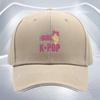 KPOP Girl Finger Heart Baseball Cap Polyester Adjustable Casual Hat For Adult Unisex Outdoor Sports