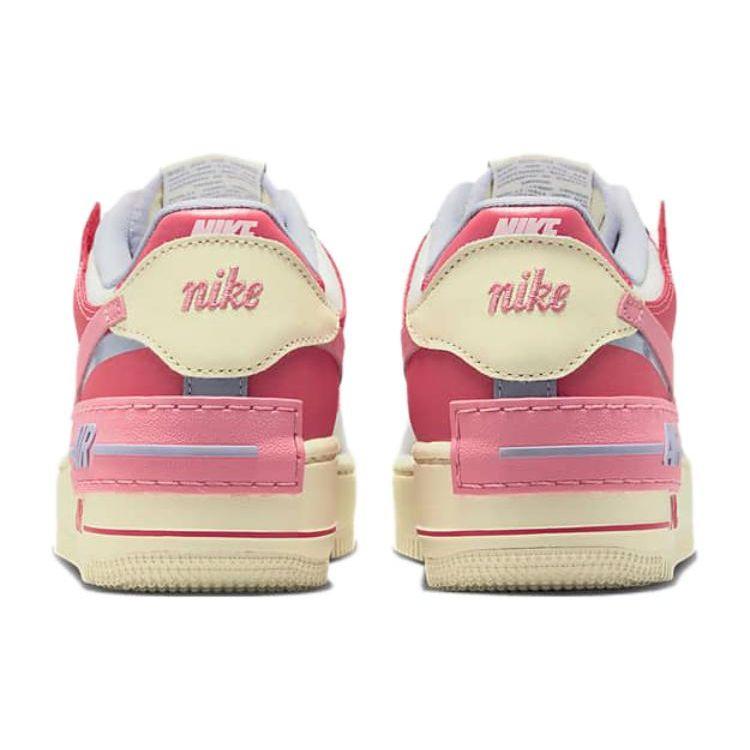 Nike Air Force 1 Shadow Segel Meereskoralle Damen Sneaker Creme Indigo-Nebel Koralle-Kreide DV7449-101
