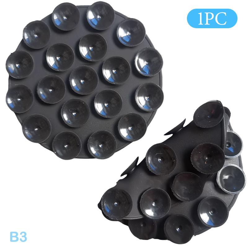 1/5Pcs Vase Anti-Toppling Sticker Silicone Suction Cup Sticker Double-Sided Easy Adhere,Prevent Knocking Over Vase Fixed Sticker