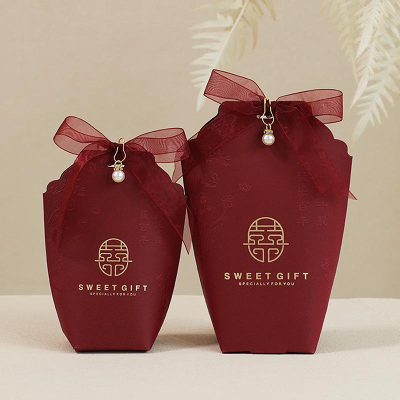 Elegant Wedding Gift Candy Box Packaging