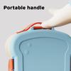 Bento Lunch Box Set Leak Proof Snack Box with Spice Cup & Utensils BPA Free Portable Handle Meal Container for School Travel BBQ