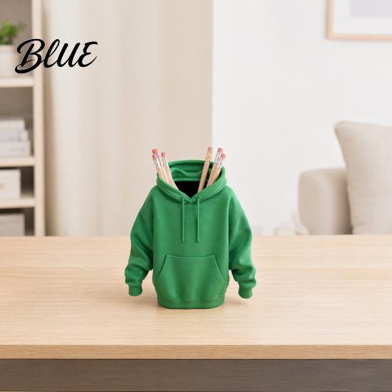 Desktop Clutter Organizer 3D Printed Sweatshirt Pen Holder Mini Hoodie Desk Organizer