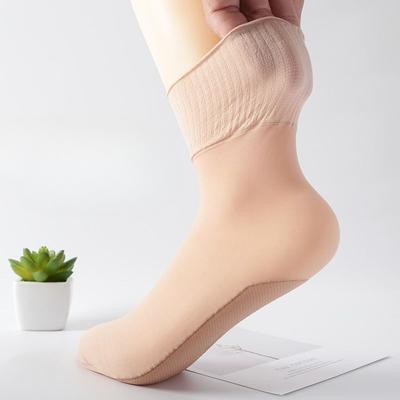 10 Pairs  of Women's Summer Thin Non Slip Soles with Loose Moon Stockings