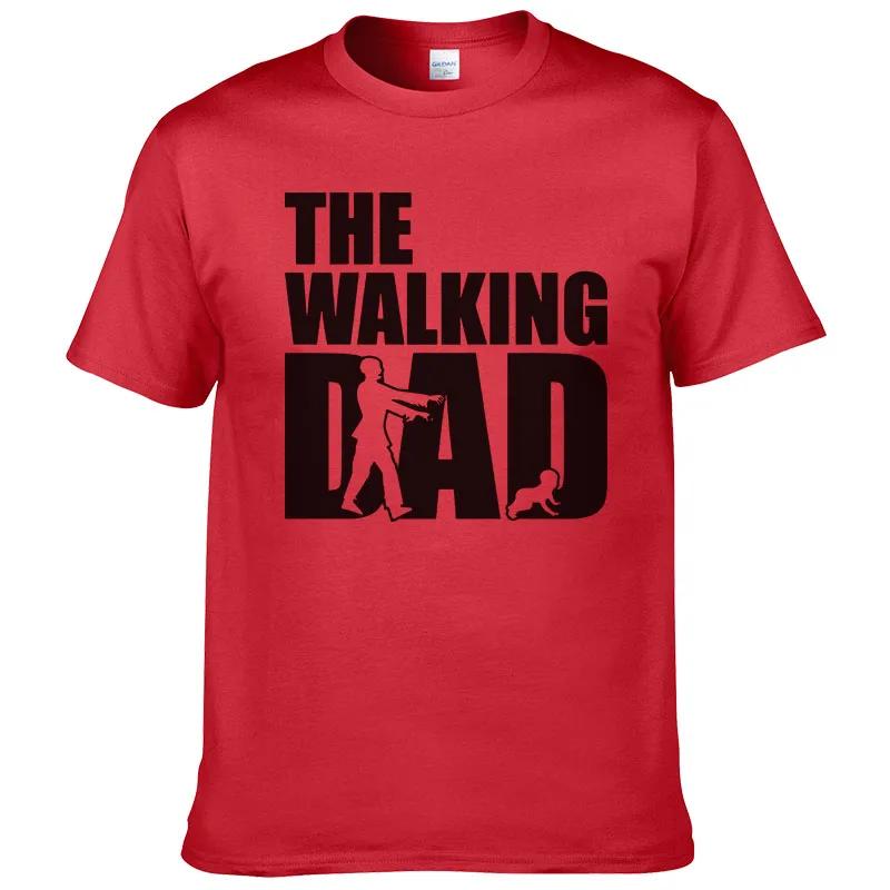 2023 Men's Summer Cotton T Shirts Printed The Walking Dad Tshirt Hip Hop Blouse Men's Sportswear T Shirt Men Harajuku Tops #307
