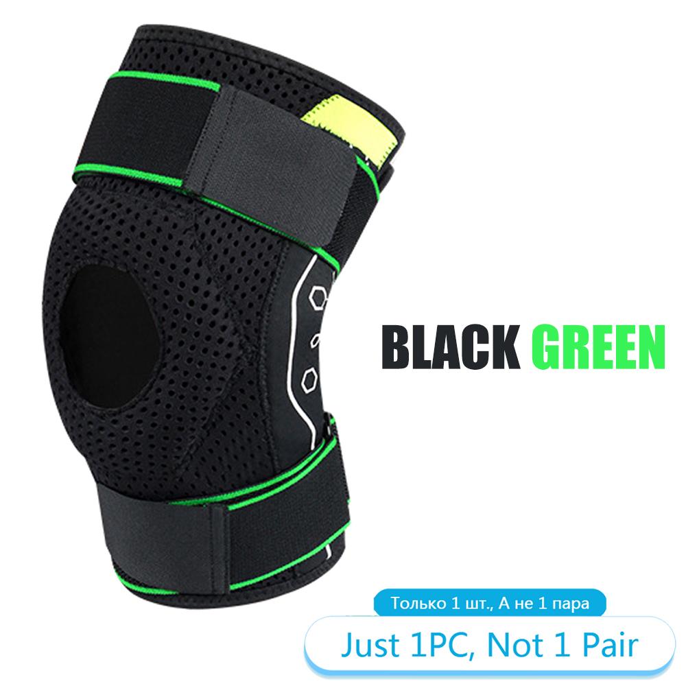 Tcare 1-teilige professionelle Kniebandage mit Seitenstabilisatoren und EVA-Polstern – Unterstützung bei Knieschmerzen, Laufen, Meniskusriss, Kreuzbandriss und Arthritis