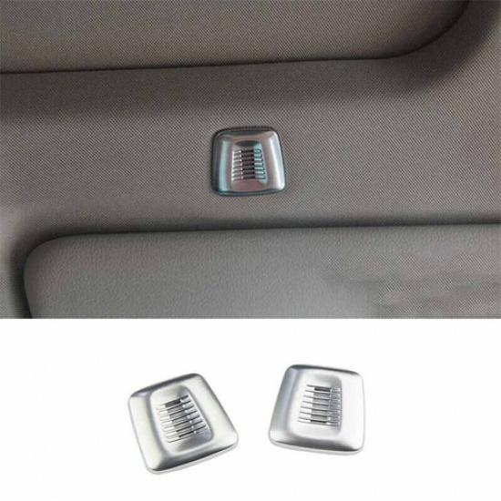 Car Roof Microphone Horn Cover Trim For BMW 3 4 Series GT 2013- Matte Silver