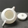 Dehua Mutton-fat Jade White Ceramic Teapot
