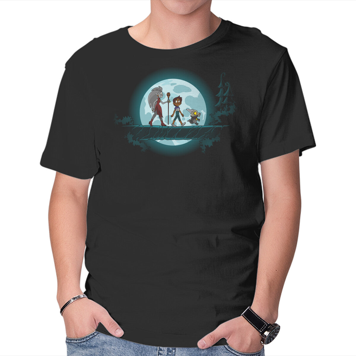 Unisex Crew Neck T-Shirt Owl Matata Graphic Short Sleeve Casual Tee XXXXL
