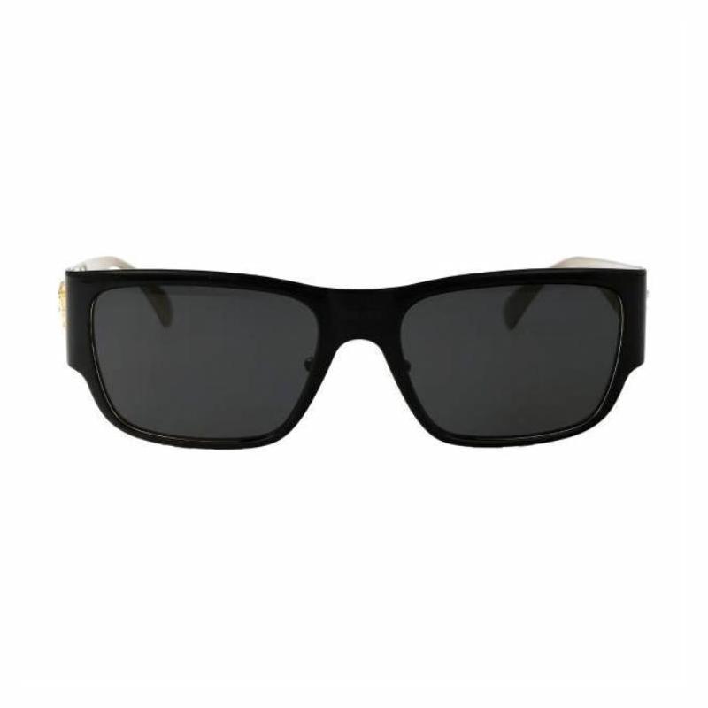 Versace Personalized Design Metal Square Sunglasses Men's Black 19475894 0VE2262143387-black 56