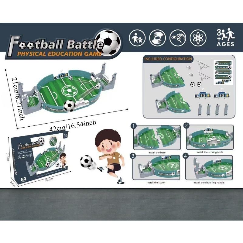 

1PACK Large Football Table Children s Puzzle Duo Competition Parent-Child Interactive Tabletop World Cup Kicking Game