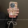 Full Coverage Shockproof Silicone Phone Case Redmi K80 K70 Pro K50 With Lanyard Strap Cartoon Style Girl Edition