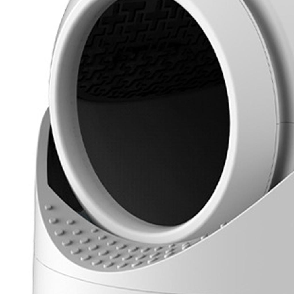 Caja de Arena Semiautomática para Gatos Totalmente Cerrada Resistente a Olores Capacidad Extragrande Semiautomática para Gatos