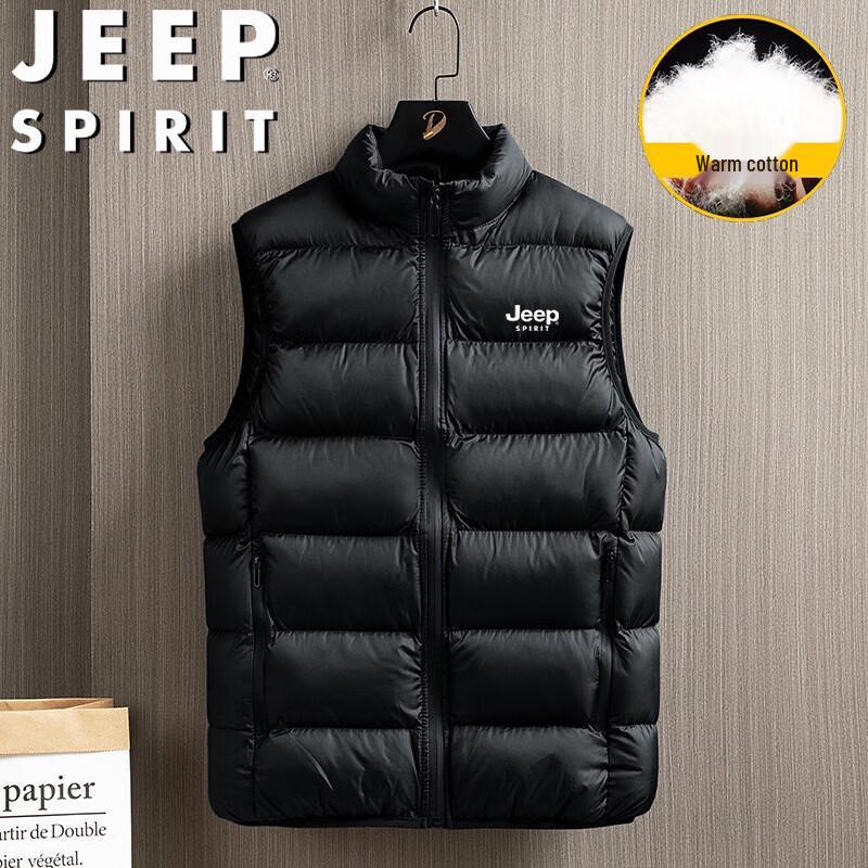 

JEEP SPIRIT Unisex Stand Collar Padded Vest L