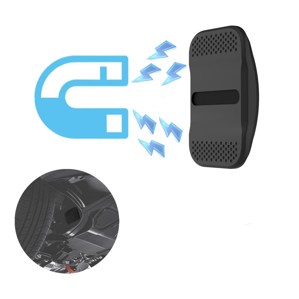 Magnetic Case for AirTag Locator - Black