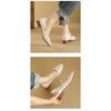 Women S Hollow Mary Jane Sandals Summer Soft Flat Shoes Plus Size