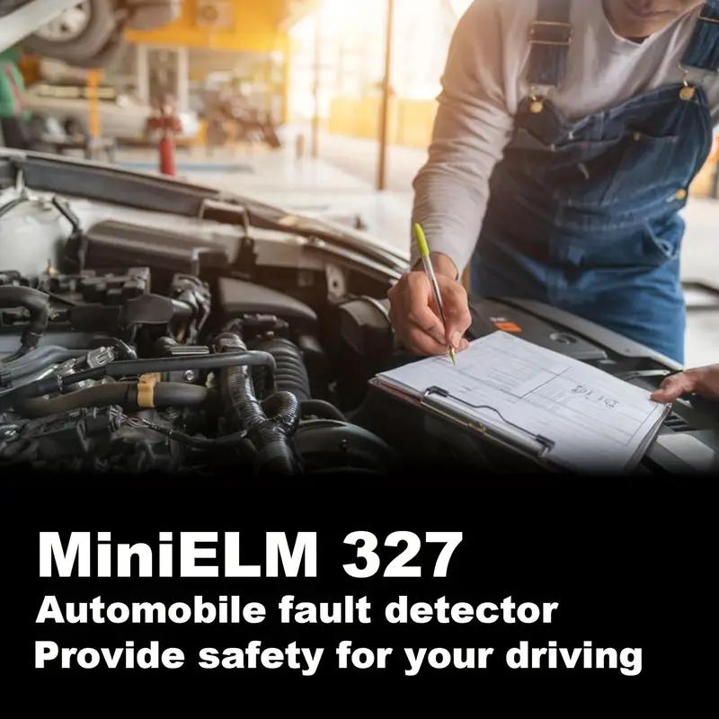 Skaner diagnostyczny OBD2 do samochodów Zgodny z ELM327 Automatyczne wykrywanie kodów Przesyłanie strumieniowe danych w czasie rzeczywistym Kompaktowa konstrukcja ułatwiająca rozwiązywanie problemów z pojazdami