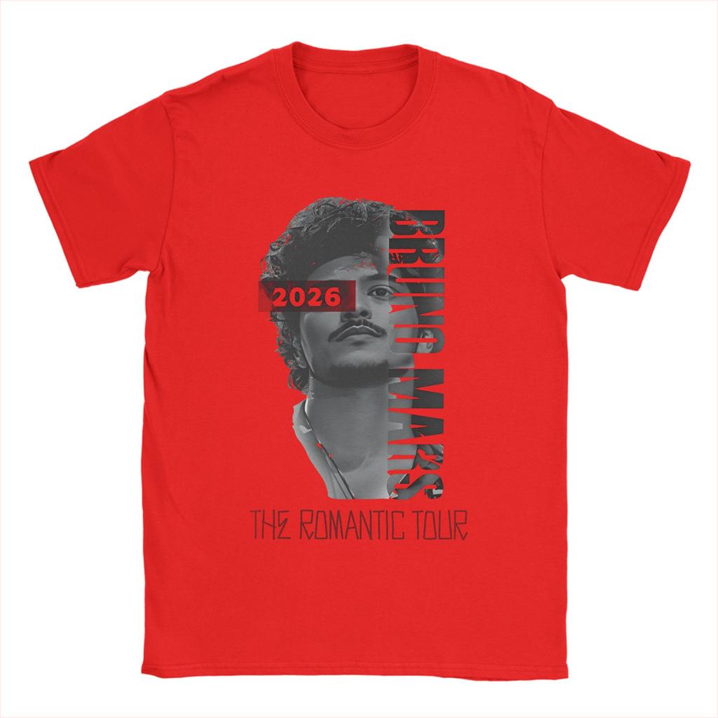 Bruno Mars 2026 THE ROUnisexTIC TOUR Accessories Unisex Women T Shirt 100 Cotton Tee New Arrival Tshirt Clothes
