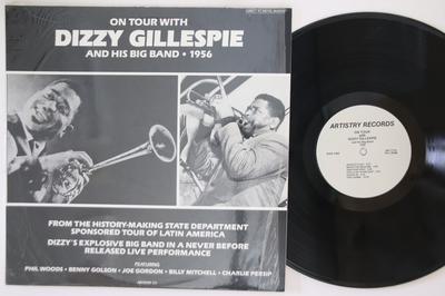 LP Record DIZZY GILLESPIE - On Tour With Dizzy Gillespie And Hi AR111 ARTISTRY 1989 US Jazz Used