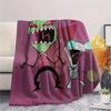 ZIM  Print Flannel Blanket, High quality Comfortable for All Seasons, Home Decor, Warmth and Comfort