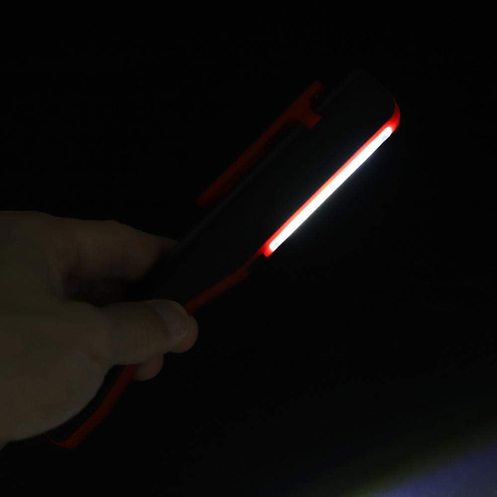 LED Small Flashlight, Adjustable Brightness, Pen Flashlight Rechargeable LED Flashlight Pocket Light Work Light with Magnetic Rotating Clip for