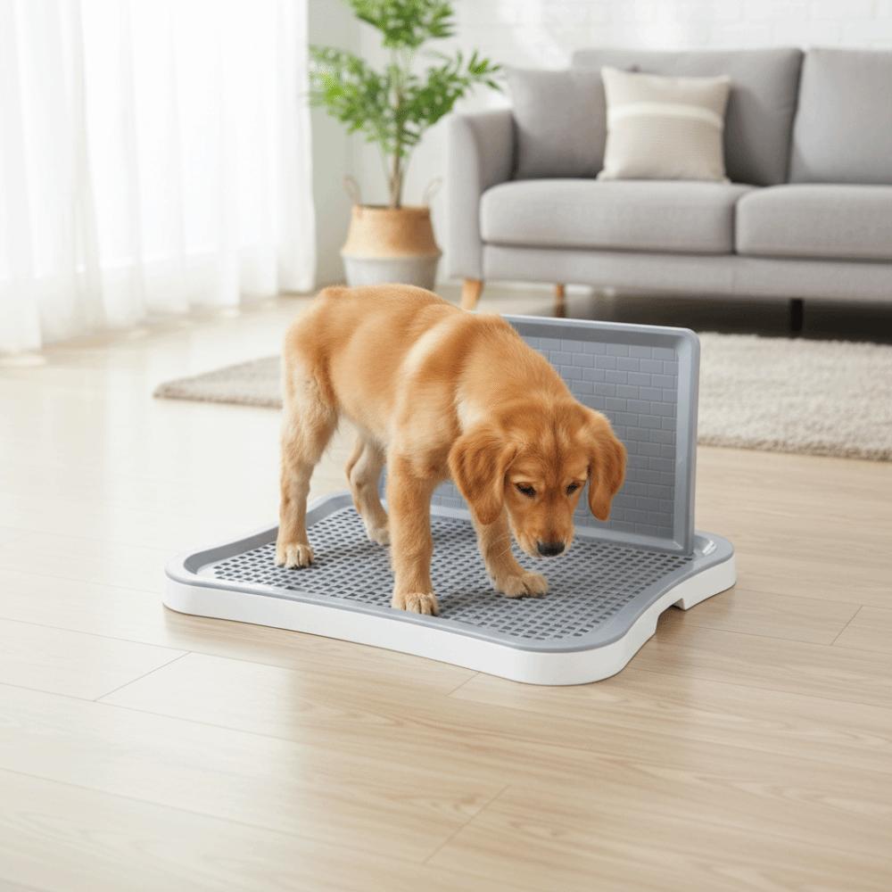 Splash-Proof Dog Training Toilet Detachable Dog Potty Tray Puppy Training Potty  Potty Training