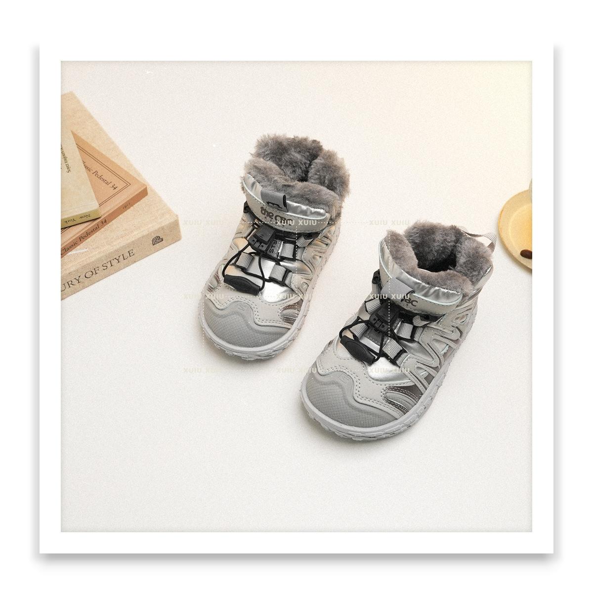 

XSHX Paris Outdoor professional children s snow boots outdoor waterproof and non-slip boys and girls [Wenzhou shoes] 25