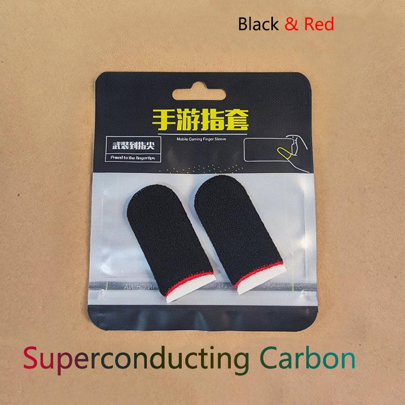 Breathable Gaming Finger Sleeves Anti-Sweat Touch Screen Finger Cots For Mobile Games PUBG/COD Mobile 5