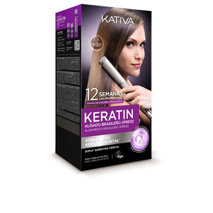 Coffret de lissage brésilien Keratin Express 3 pièces