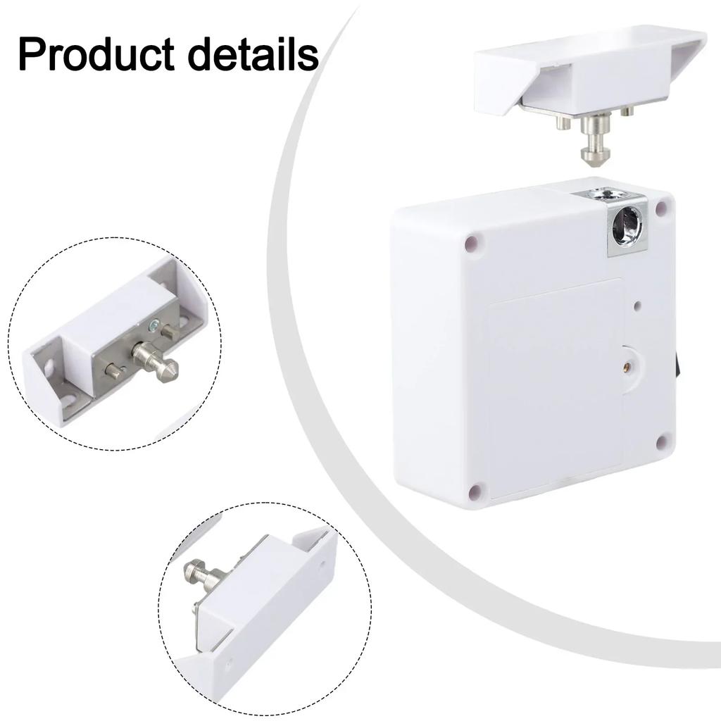 Cabinet Security Lock Invisible Electronic Lock Home Security Advanced Unlocking Method Easy Integration For Furniture