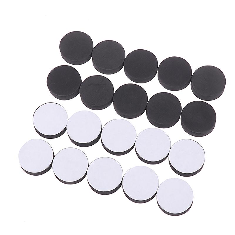 20Pcs Speaker Shock Absorbing Foot Mat Anti-Slip Pad Self-Adhesive Eva Desktop Speaker Foam Sponges Pad
