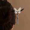Vintage Butterfly Tassel Hairpin For Women Girl  Jewelry Gifts Headdress Hair Clip Chinese Hanfu Hair Sticks Accessories