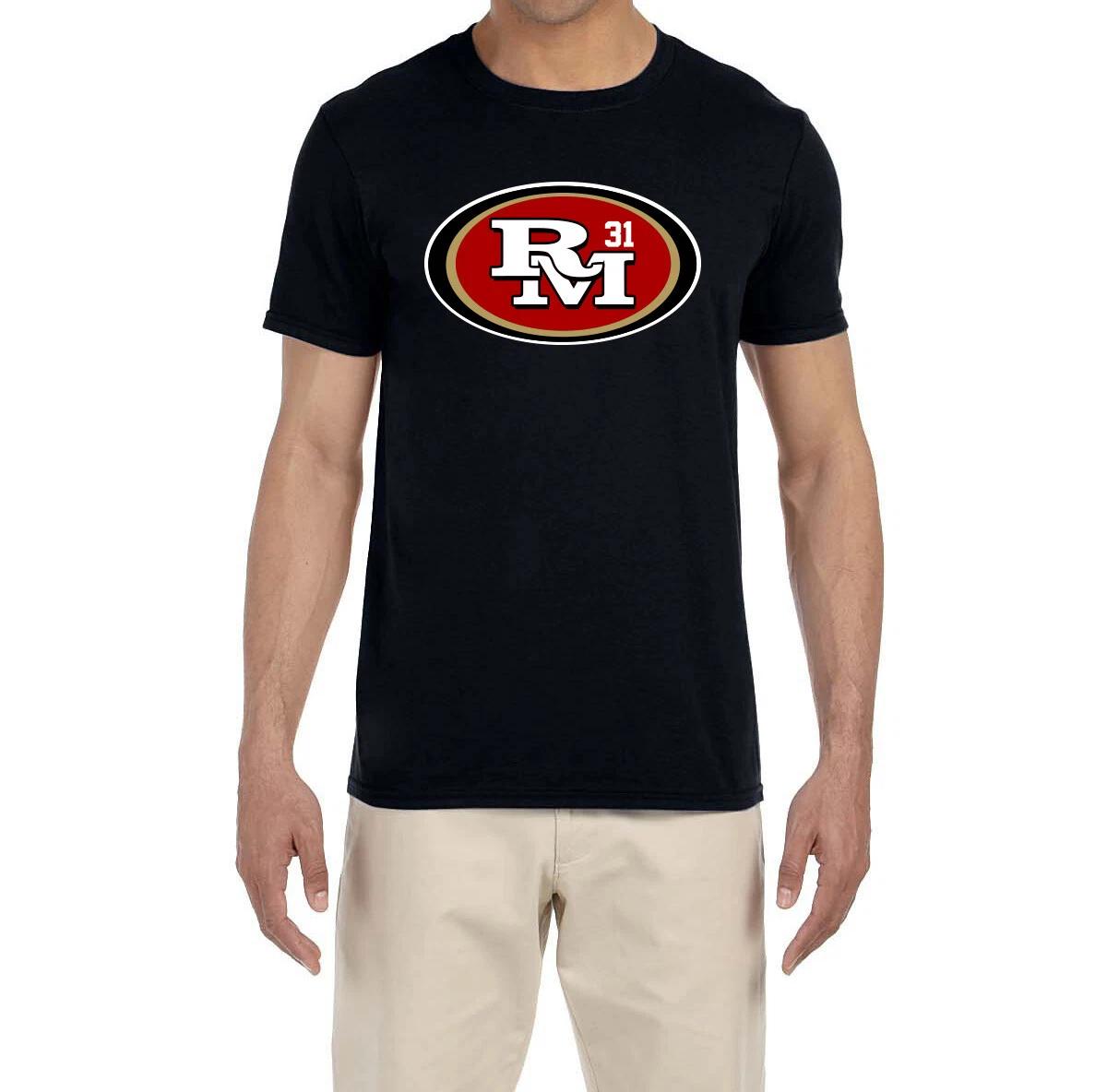 San Francisco 49ers Raheem Mostert Logo T-Shirt M