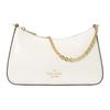 Cow Leather One Shoulder Handbag Medium Women's Milk White KN249-100