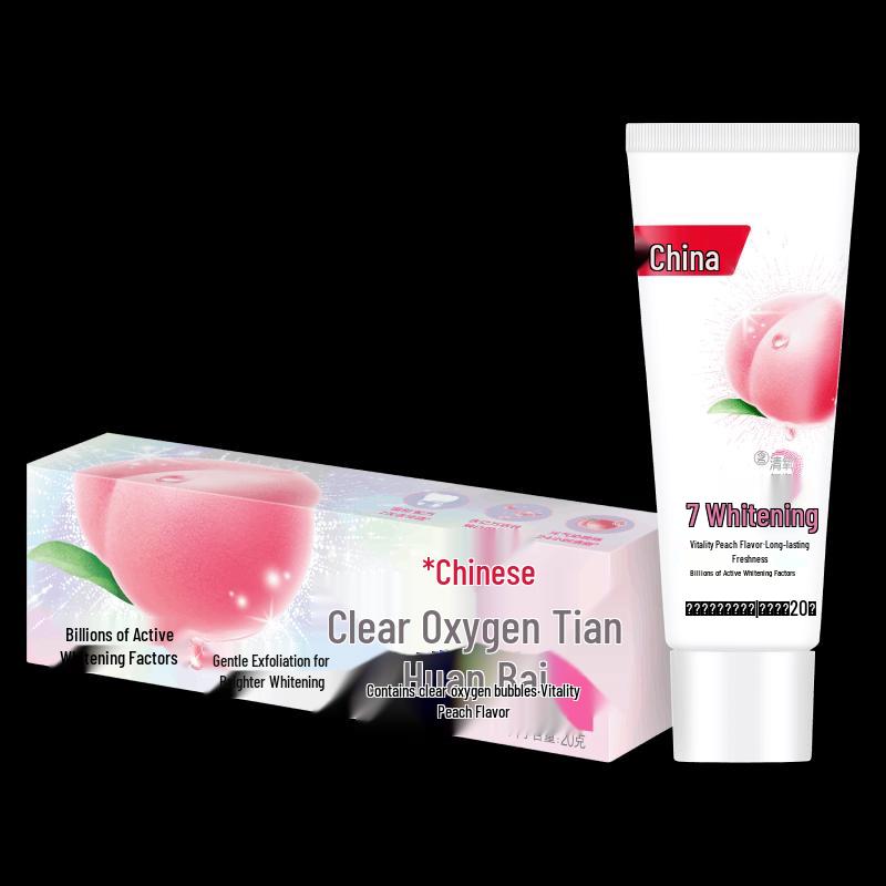 Zhonghua White Peach Whitening Toothpaste