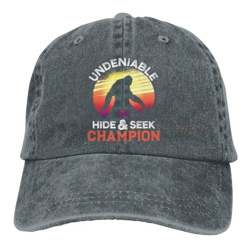 Bigfoot ist echt und er hat versucht, meinen Arsch zu fressen Baseballkappe Unisex Vintage Trucker-Hut Verstellbare Cowboyhüte für Herren Damen