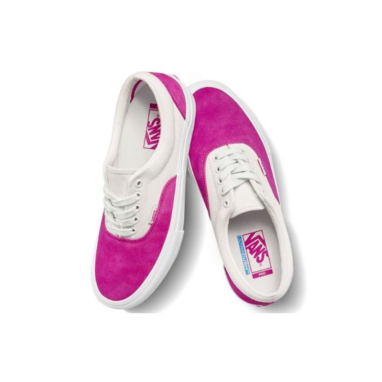 Vans Era Pro Low Top Skate Shoes Unisex Sneakers Pink White VN0A45JASXH