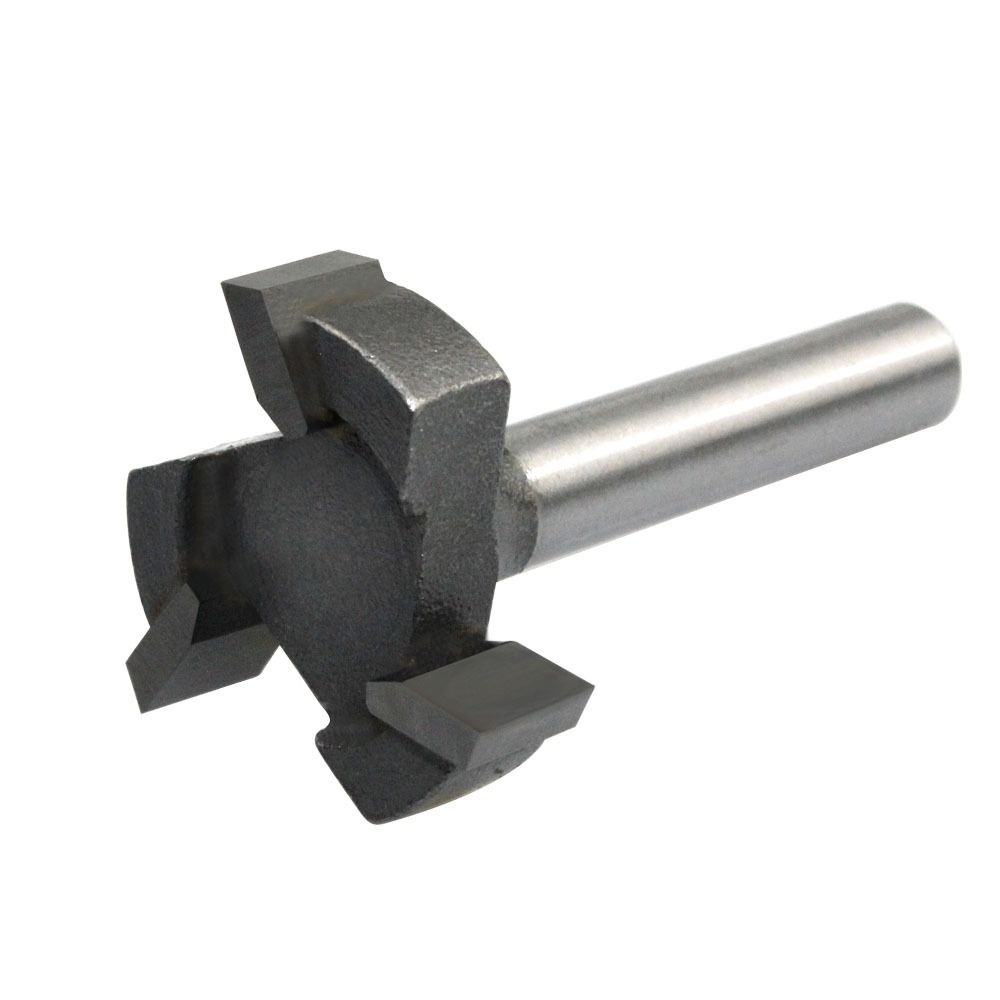 6mm 1/4 Shank Router Bit T-Slot Slotting Cutter New Hole Opener  Woodworking