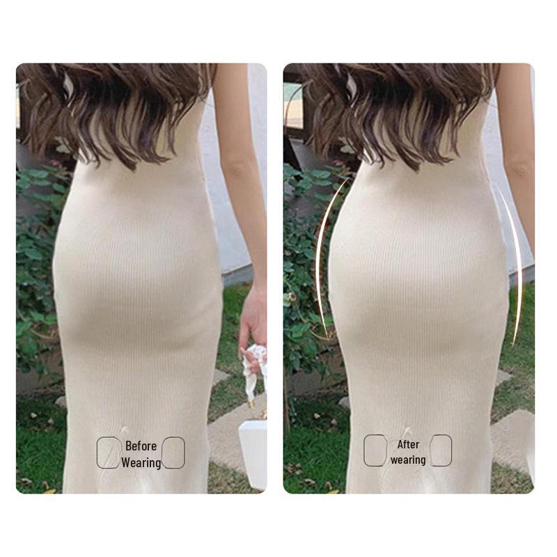 Almofadas de Silicone Auto-Adesivas para Aumento do Quadril - Design Sem Costura em Gota de Água