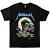 Metallica Maglietta in Cotone Unisex Adulto Poster Triste Ma Vero