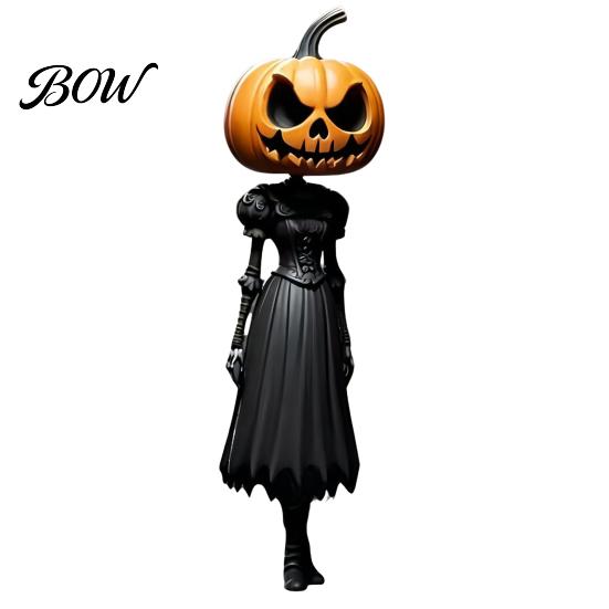 Harz Herbst Tischdekoration Kürbis Hexe Figur, Gruselige Halloween Statue mit Laterne, Saisonal Bauernhaus Vintage Gotisch für Tischplatte Kaminsims Regal