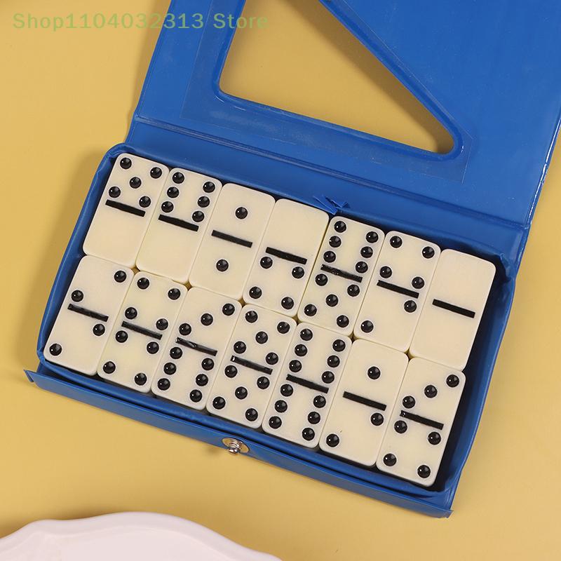 Premium Domino-Schach-Set - Ideales Familienspiel mit robuster PVC-Aufbewahrungstasche