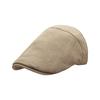 Daily literary style forward hat men's new linen beret retro casual painter newsboy hat