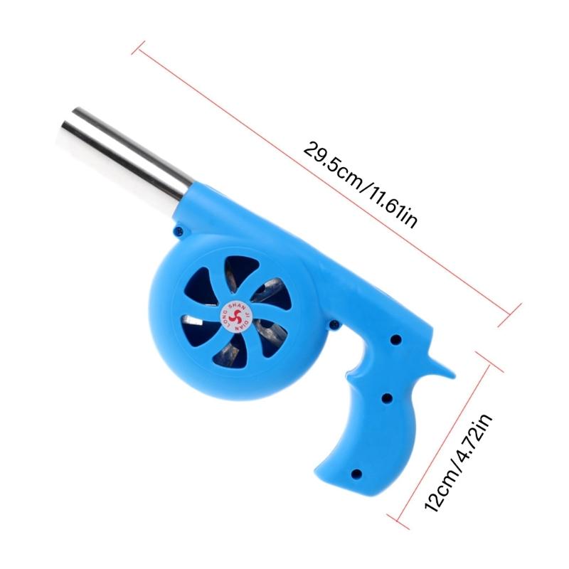 Portable Manual BBQ Blower Portable Charcoal Outdoor Grilling Barbecue Campfire Cooking Handheld Fire Starting