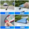 1pc Auto Car Roof Antenna Amplifier Radio Signal FM/AM Aerial Cover Accessories