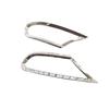 For Mitsubishi Pajero Sport 2010 2014 Rear Tail Fog Light Lamp Cover Trim Car Styling ABS Chrome Auto Accessories 2 Pcs