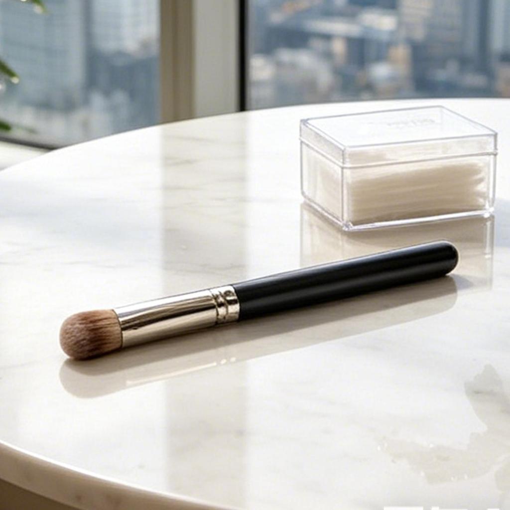 Blend Concealer Brush Soft Bristles Precision Face Blending Brush Color Correcting makeup brush for liquid cream concealers