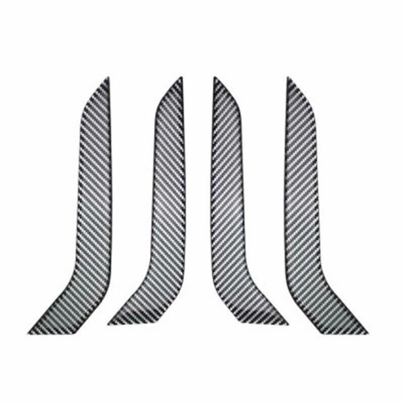 For VW Jetta Mk7 2019-2024 Real Carbon Fiber Inner Door Anti-Kick Panel Cover