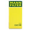MANN Air Element Part C41110 C41110 (Mann Filter) / Number