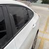 For Chevrolet Cruze Sedan 2016-2019 Car Rear Louver Window Side Shutter Cover Trim Sticker Vent Scoop ABS Carbon Fiber Auto
